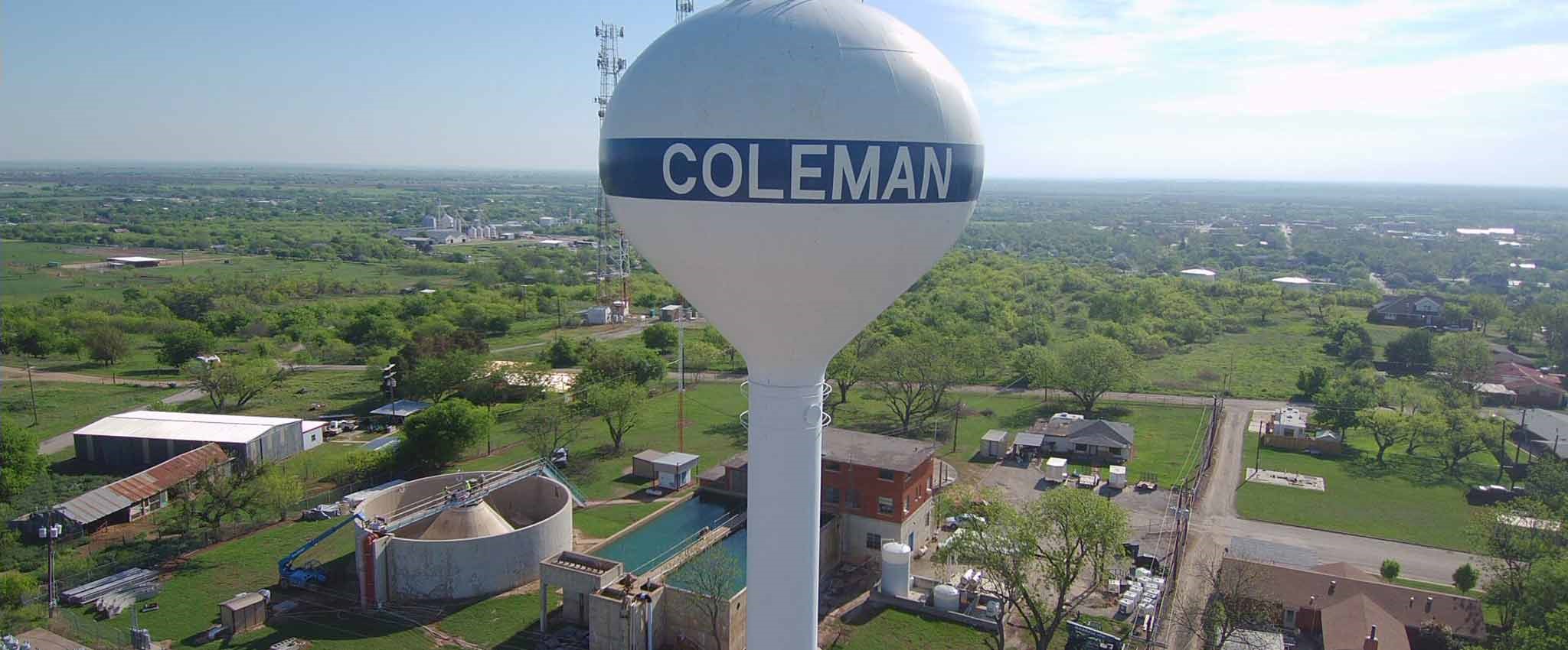 to the City of Coleman, Texas