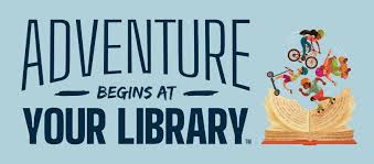 Adventure Begins at Your Library graphic